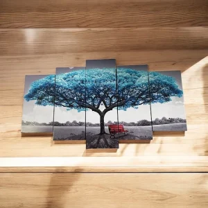 Cuadro Decorativo Arbol Verde