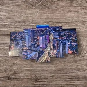 Cuadro Decorativo Bogota Noche