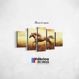 Cuadro Decorativo Caballo galopando