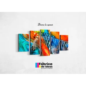 Cuadro Decorativo Cebra