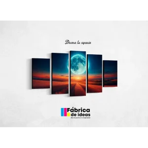 Cuadro Decorativo Luna