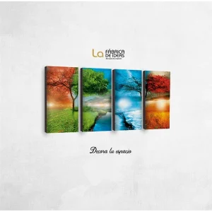 Cuadro Decorativo Paisaje estaciones
