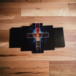 Cuadro Decorativo Leon Cruz