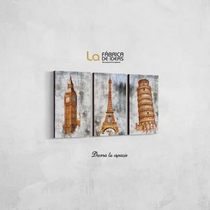 Cuadro Decorativo Maravillas de mundo