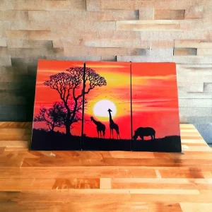 Cuadro Decorativo Paisaje Africa