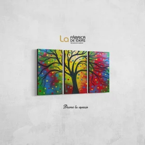 Cuadro Decorativo Paisaje arbol de la vida