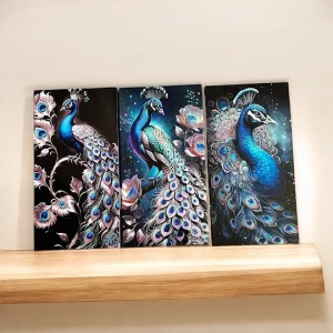 Cuadro Decorativo Tigre set de 3