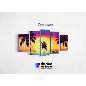 Cuadro Decorativo Paisaje Playa