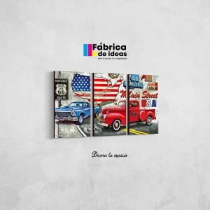 Cuadro Decorativo Ruta 66