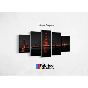 Cuadro Decorativo Puente de San Francisco