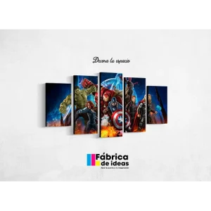 Cuadro Decorativo Avengers