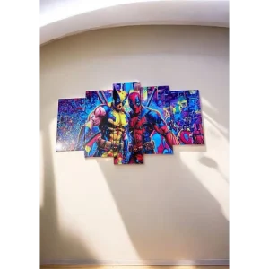 Cuadro Decorativo Deadpool y Wolverine