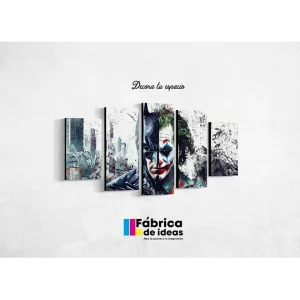 Cuadro Decorativo Joker y Batman