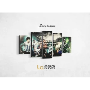 Cuadro Decorativo de Leyendas del futbol