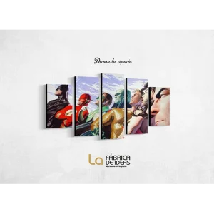 Cuadro Decorativo Liga de La justicia