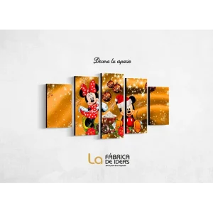 Cuadro Decorativo MIckey y Minnie