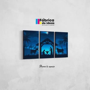 Cuadro Decorativo Pesebre