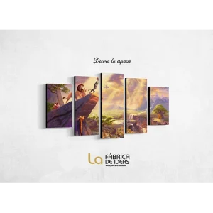 Cuadro Decorativo Rey Leon