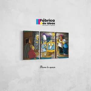 Cuadro Decorativo Los simpsons