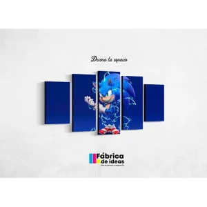 Cuadro Decorativo Sonic