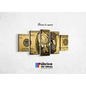 Cuadro Decorativo Tio Rico Dolar